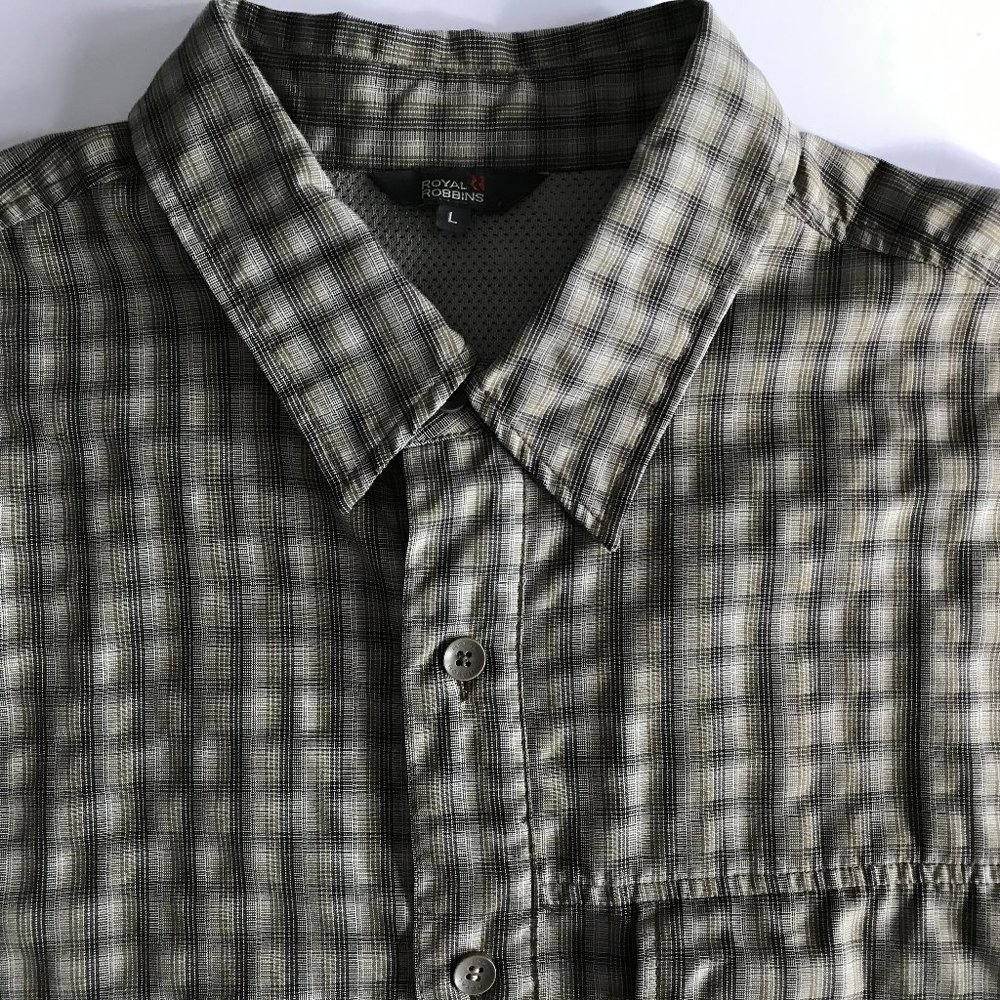 Royal Robbins Mens Poly Nylon Short-Sleeve Shirt